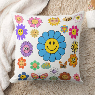 Blume Power 20x20 Kissen