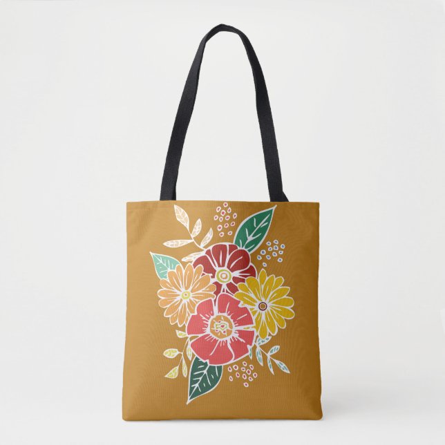 Blume Power #9 Tasche (Vorderseite)