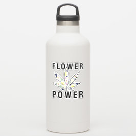Blume Power Aufkleber