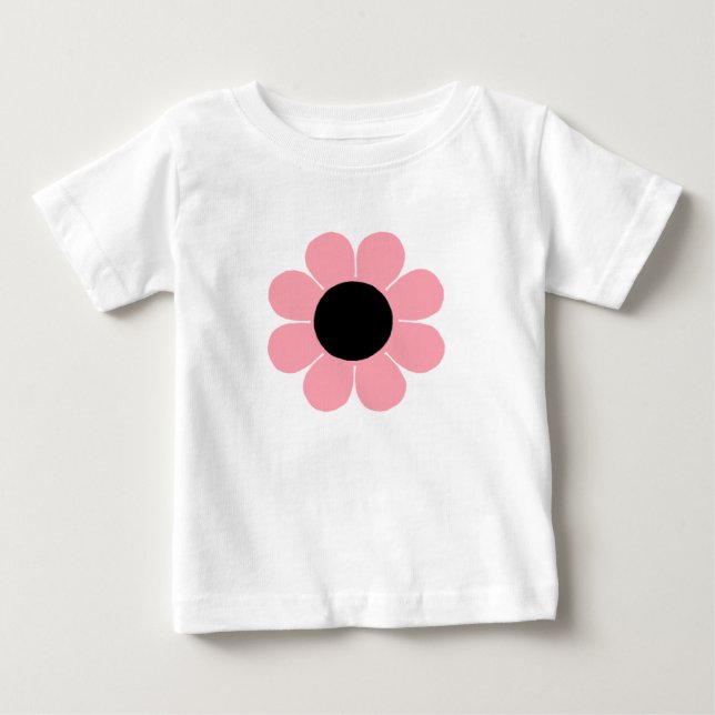 Blume Power Baby T-shirt (Vorderseite)