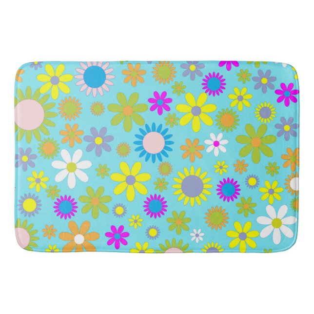 Blume Power Bath Mats - Mix & Match Geschenke - De Badematte (Vorderseite)