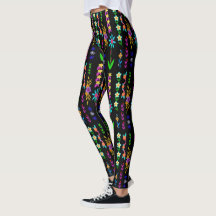 Blume Power Bohemische Whimsikische Leggings