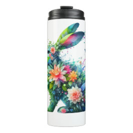 Blume Power Bunny Rabbit Thermosbecher