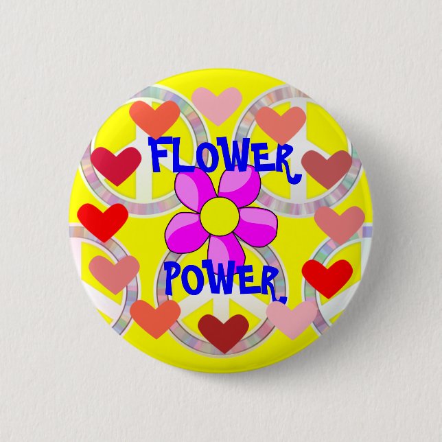 Blume Power Button (Vorderseite)