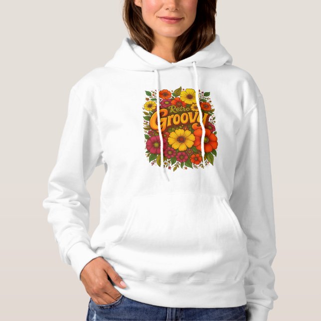 Blume Power Design Hoodie (Vorderseite)