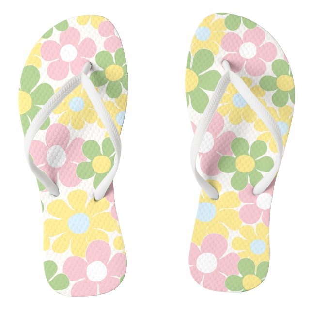 Blume Power Flip Flops (Fußbett)