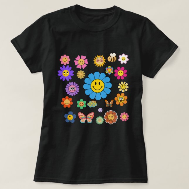 Blume Power Frauen T-Shirt (Design vorne)