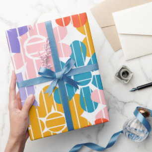 Blume Power Geschenkpapier