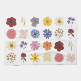 Blume Power Geschirrtuch