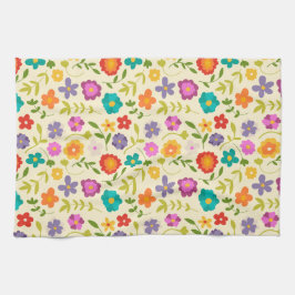 Blume Power Geschirrtuch