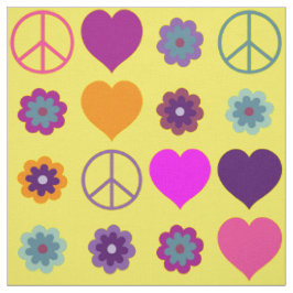 Blume Power HerzfriedenPattern + Ihr Backgr. Stoff