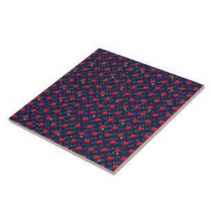 Blume Power Keramik Tile Fliese