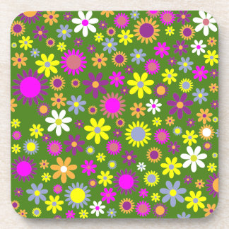 Blume Power Kunststoff Untersetzer