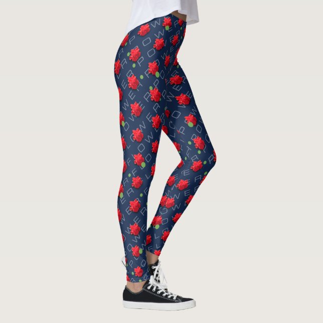 Blume Power Leggings (Rechts)