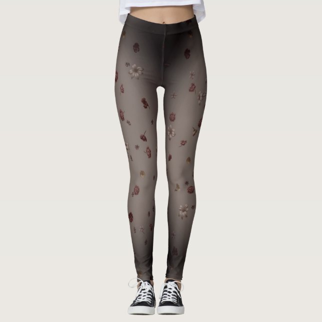 Blume Power Leggings (Vorderseite)