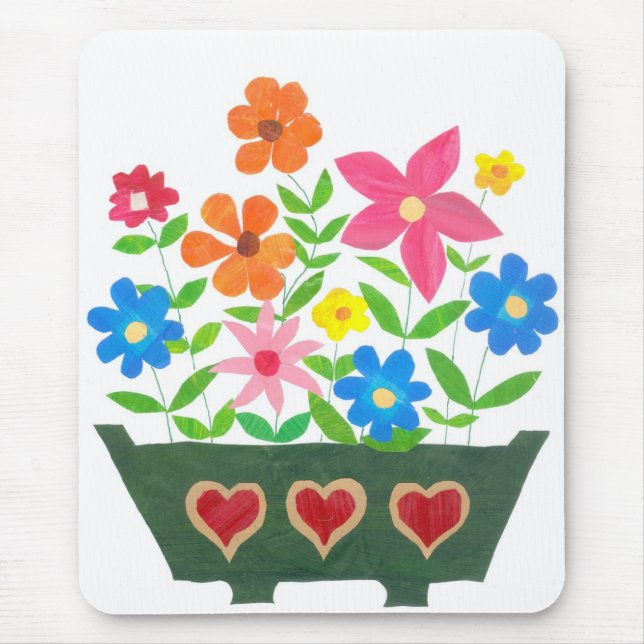 'Blume Power' Mousepad (Vorne)