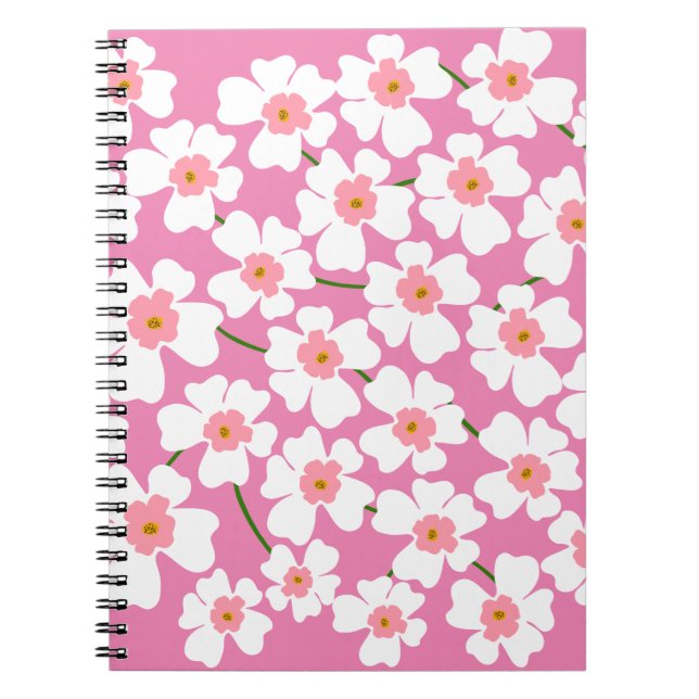 Blume Power Notizblock (Vorderseite)