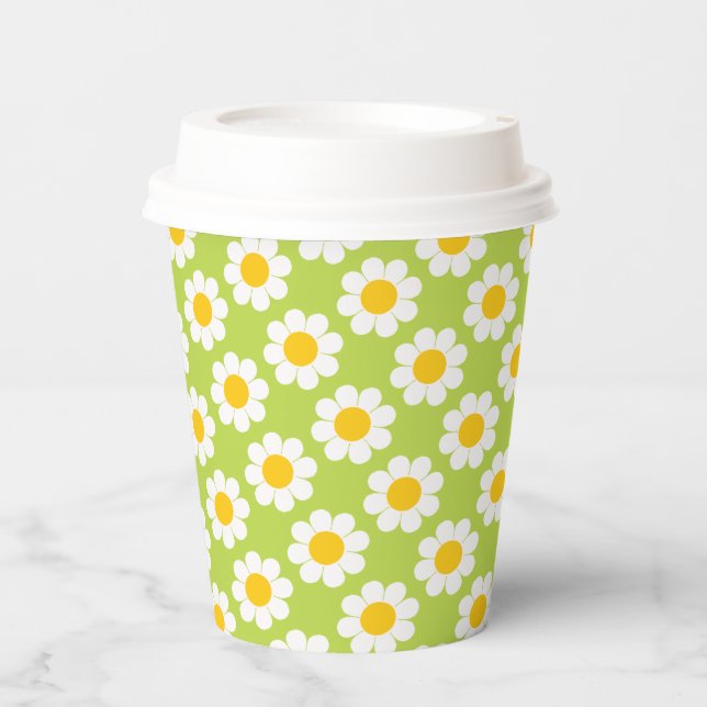 Blume Power Paper Cups Pappbecher (Vorderseite)