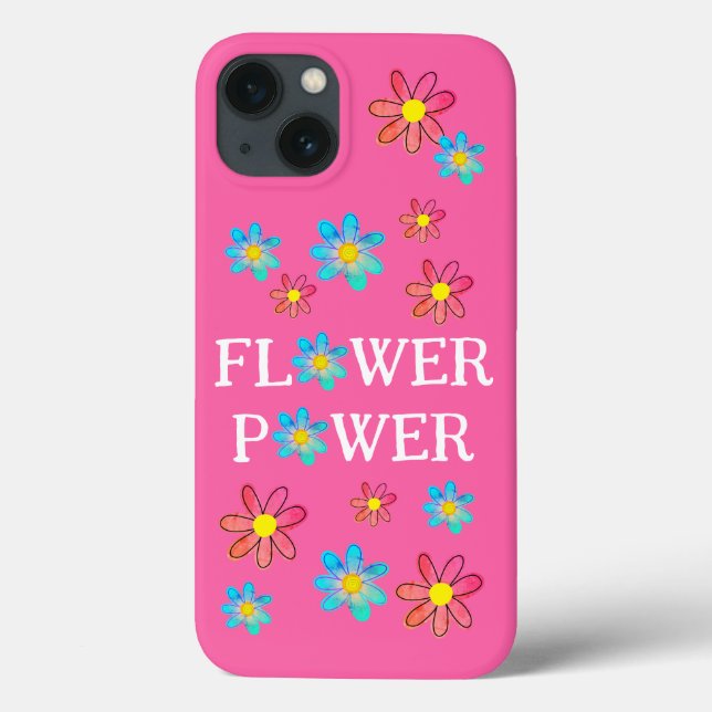 Blume Power Pink Case-Mate iPhone Fall Case-Mate iPhone Hülle (Rückseite)