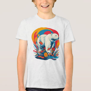 Blume Power Polar Bear Tri-Blend Shirt