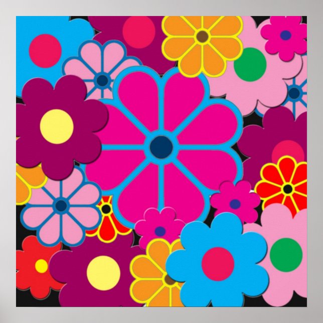 Blume Power Poster (Vorne)
