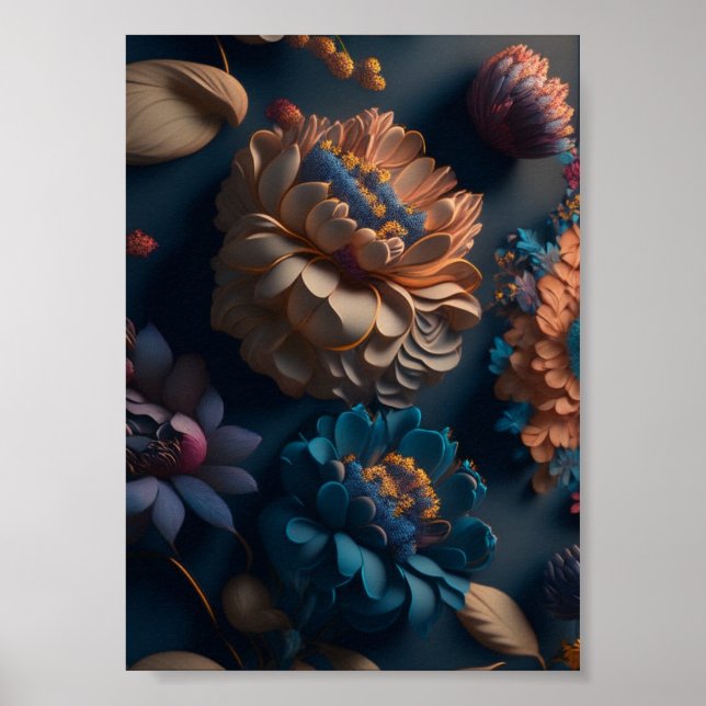 Blume Power Poster (Vorne)