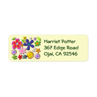 Blume Power Retro Floral Vector