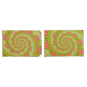 Blume Power Spiral SUNNY Kissenbezug