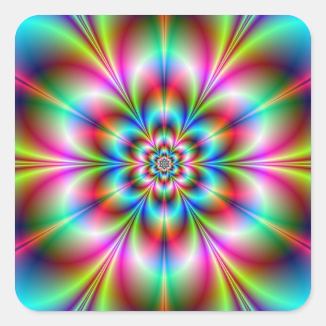 Blume Power Sticker (Vorderseite)