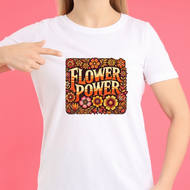 Blume Power Tri-Blend Shirt (Von Creator hochgeladen)