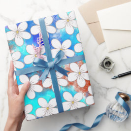 Blume Power Wrapping Paper Geschenkpapier