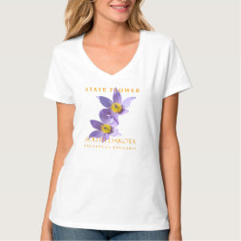 Blume Pulsatilla vulgaris T-Shirt