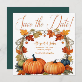 Blume/Pumpkins im Herbst Ankündigung Datum freihal