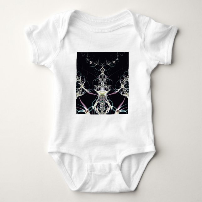 Blume Queen Baby Strampler (Vorderseite)