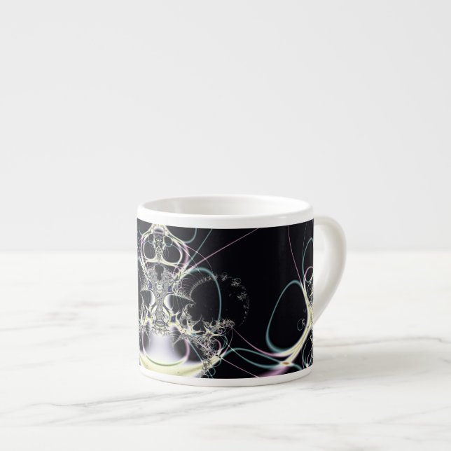 Blume Queen Espressotasse (Vorderseite Rechts)