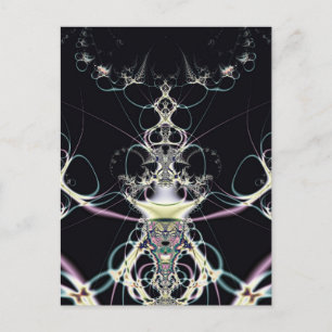 Blume Queen Postkarte