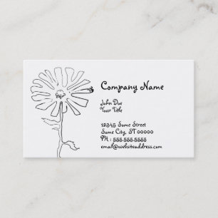 Blume quiggles visitenkarte