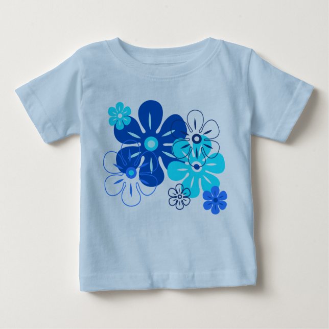 Blume Rain Kleinkinder und Säugling T - Shirt (Vorderseite)