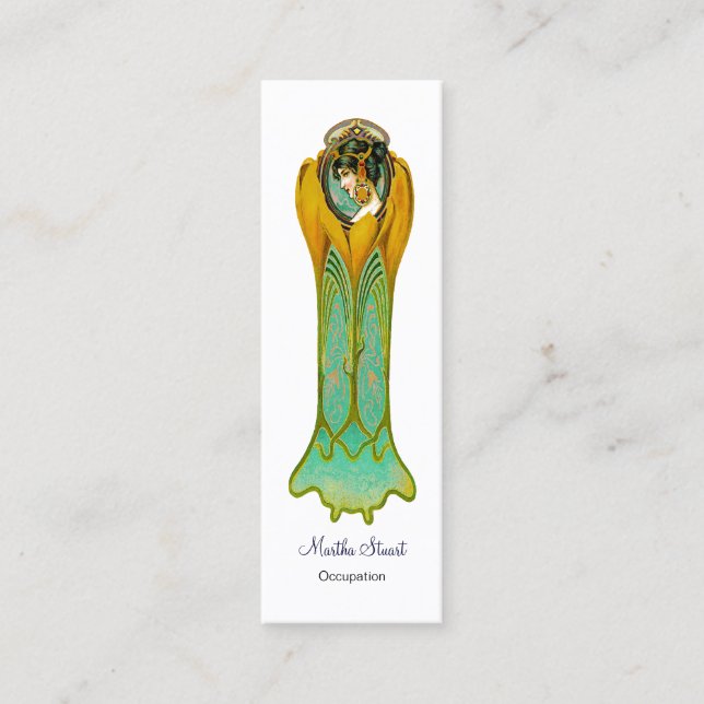 Blume Rapture ~ Visitenkarte Slim (Vorderseite)