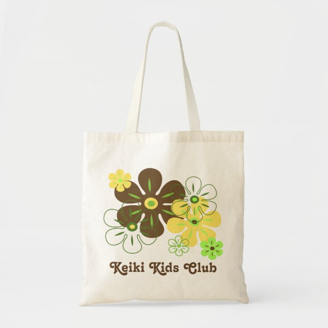 Blume Regen Tropical Beach Bags Tragetasche (Vorne)