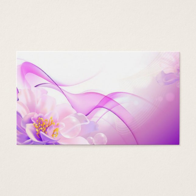 Blume-Rosa-Hintergrund-Vektor-Kunst - DIGITALER RE (Vorderseite)