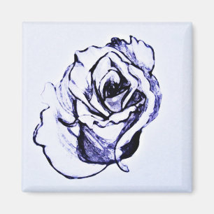 Blume Rose Magnet