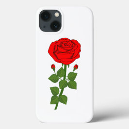 BLUME ROSE - ROTE ROSEN ! Case-Mate iPhone HÜLLE