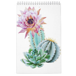 Blume Roter Kaktus Kalender
