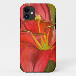 Blume Rottaglilie Originale Aquarellkunst Case-Mate iPhone Hülle