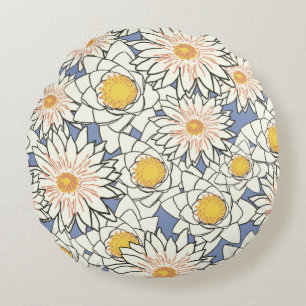 Blume Rundes Kissen