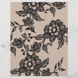 Blume | Rustikale DIY-Umschläge Liner Flyer