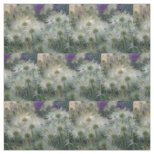 Blume-Saatköpfe aus Passhöhe Stoff