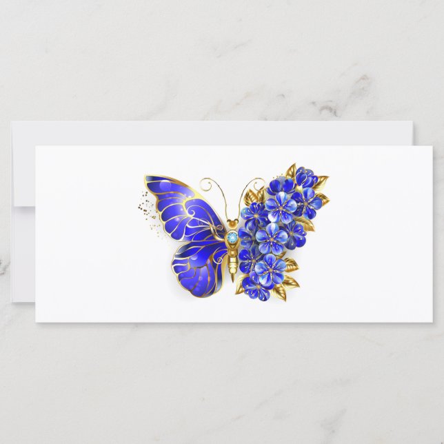 Blume Sapphire Butterfly (Vorderseite)