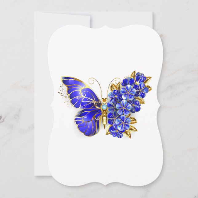 Blume Sapphire Butterfly (Vorderseite)